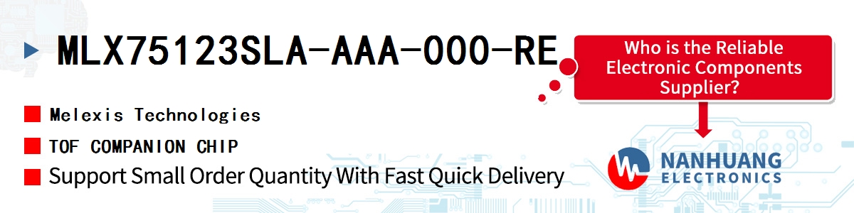 MLX75123SLA-AAA-000-RE Melexis TOF COMPANION CHIP