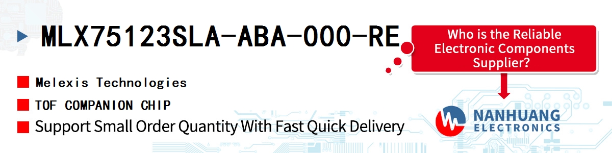 MLX75123SLA-ABA-000-RE Melexis TOF COMPANION CHIP